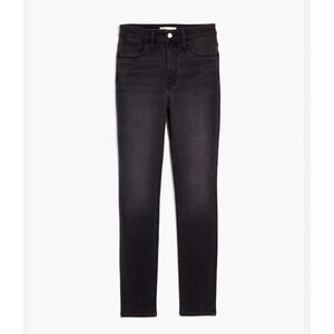 Madewell Roadtripper High Rise Skinny Jeans Black Wash Women's Size 26